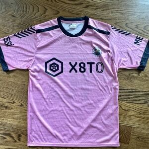 Pink and Black Graphic T-Shirt